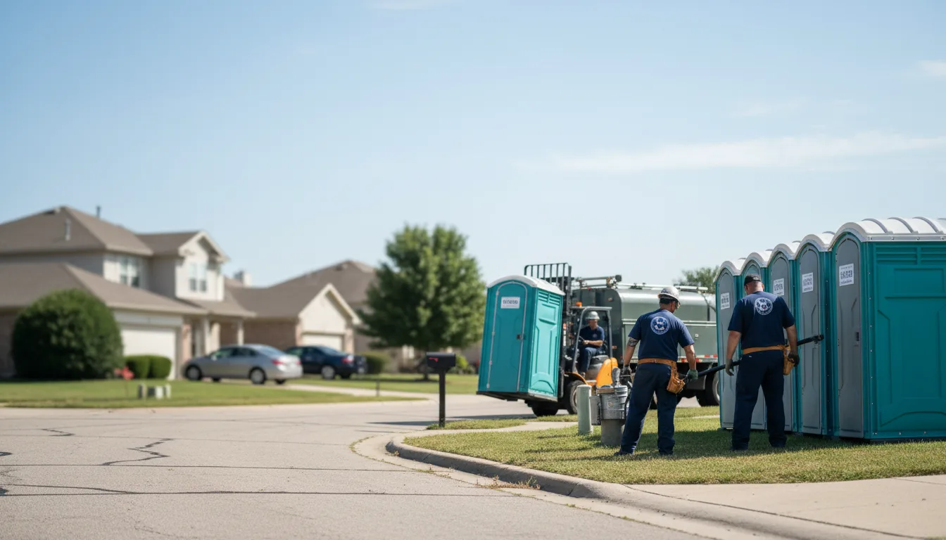 Porta Potty Rental in Amherst, OH near me